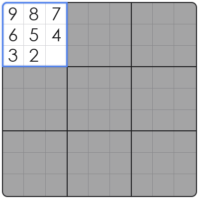 mini sudoku 6x6